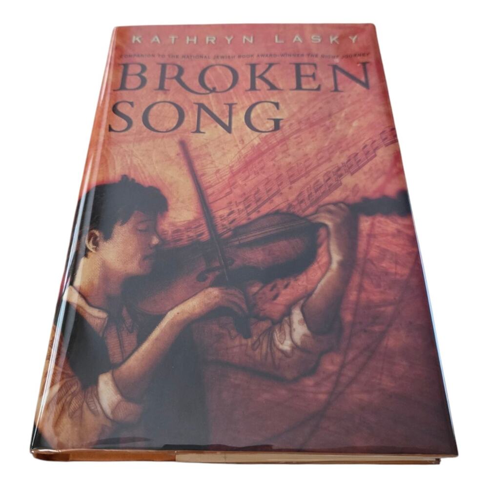 Broken Song Signed by Kathryn Lasky Hardcover Book 2005 1st Ed 1st Print